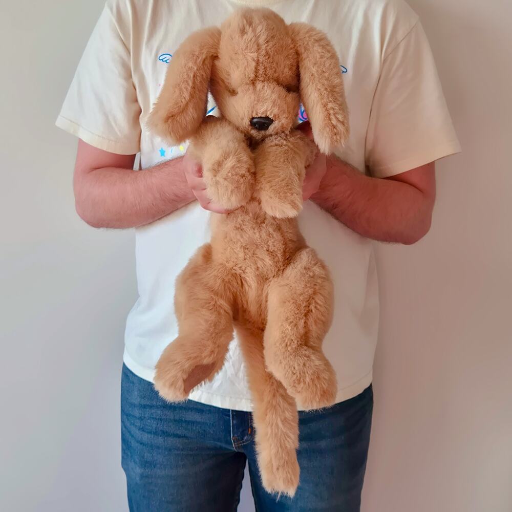 Vintage 1985 GUND Muttsy Golden Retriever Puppy Dog 23" Plush Stuffed Animal